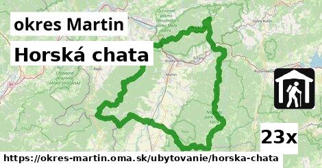 Horská chata, okres Martin