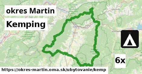 Kemping, okres Martin