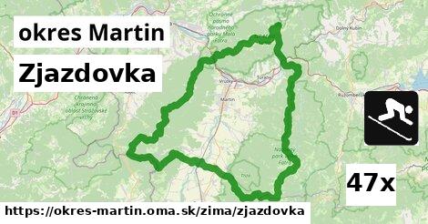 Zjazdovka, okres Martin