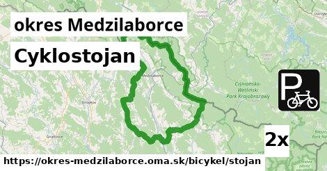 Cyklostojan, okres Medzilaborce