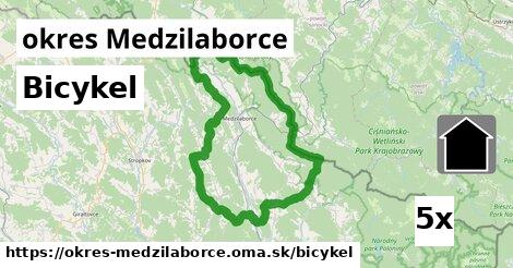 bicykel v okres Medzilaborce