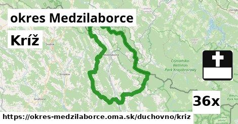 Kríž, okres Medzilaborce