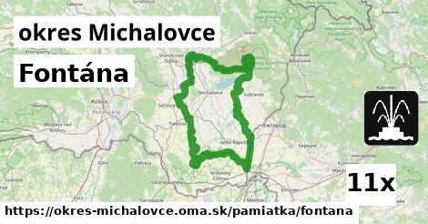 Fontána, okres Michalovce