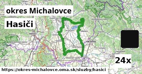 Hasiči, okres Michalovce