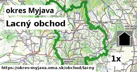 Lacný obchod, okres Myjava