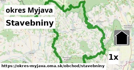 Stavebniny, okres Myjava