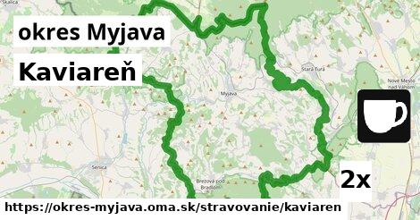 Kaviareň, okres Myjava