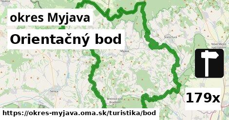 Orientačný bod, okres Myjava