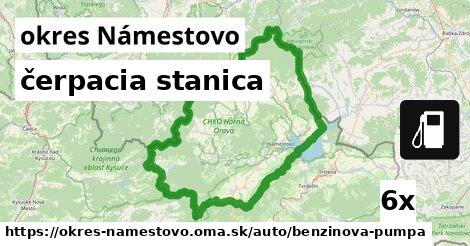 čerpacia stanica, okres Námestovo