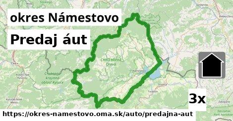 Predaj áut, okres Námestovo