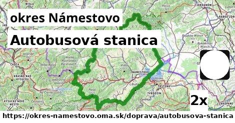 Autobusová stanica, okres Námestovo