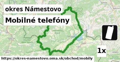 Mobilné telefóny, okres Námestovo