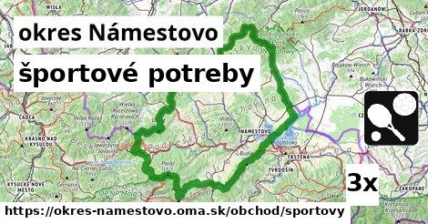 športové potreby, okres Námestovo