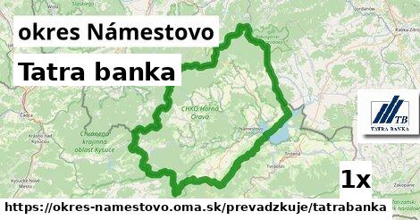 Tatra banka, okres Námestovo