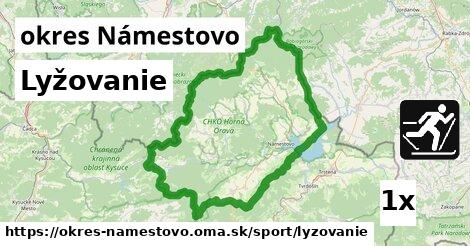 Lyžovanie, okres Námestovo