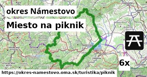 Miesto na piknik, okres Námestovo