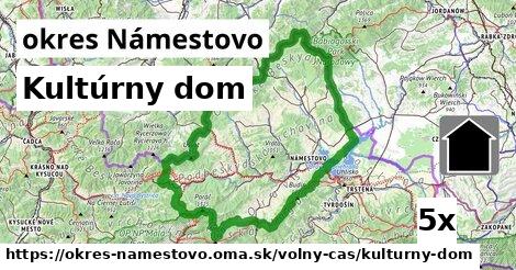 kultúrny dom v okres Námestovo