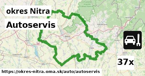 Autoservis, okres Nitra