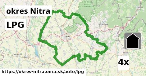 LPG, okres Nitra