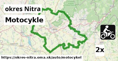 Motocykle, okres Nitra