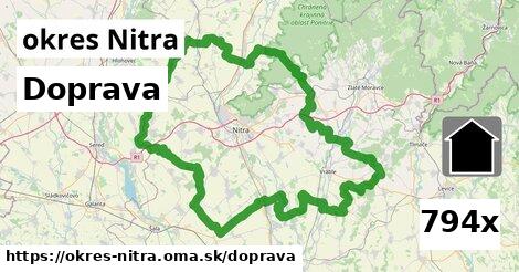 doprava v okres Nitra