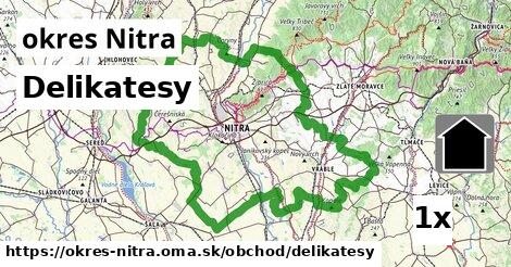 Delikatesy, okres Nitra