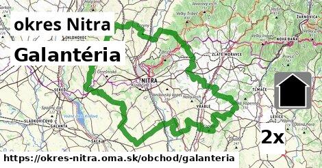 Galantéria, okres Nitra