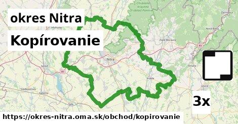 Kopírovanie, okres Nitra