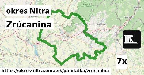 Zrúcanina, okres Nitra