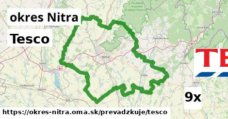 Tesco, okres Nitra