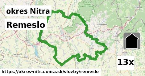 Remeslo, okres Nitra