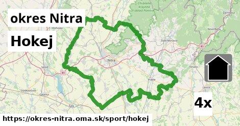 Hokej, okres Nitra