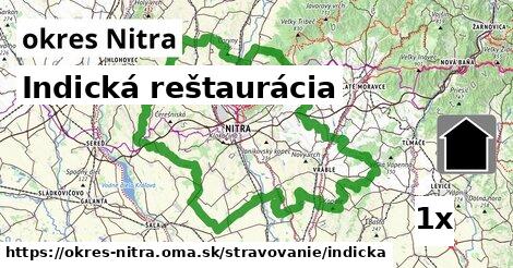 Indická reštaurácia, okres Nitra