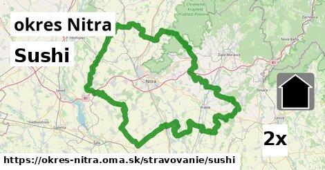 Sushi, okres Nitra