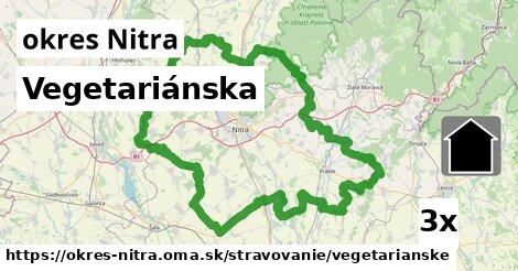 Vegetariánska, okres Nitra