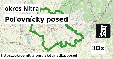 Poľovnícky posed, okres Nitra