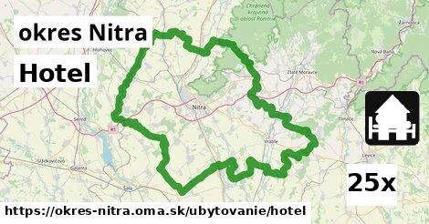 Hotel, okres Nitra