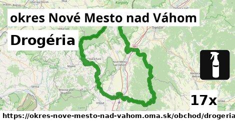 Drogéria, okres Nové Mesto nad Váhom