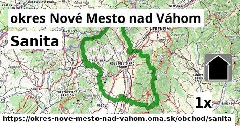 Sanita, okres Nové Mesto nad Váhom