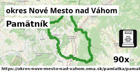 Pamätník, okres Nové Mesto nad Váhom