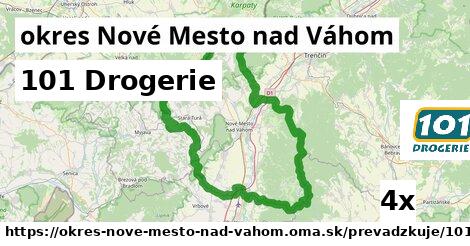 101 Drogerie, okres Nové Mesto nad Váhom