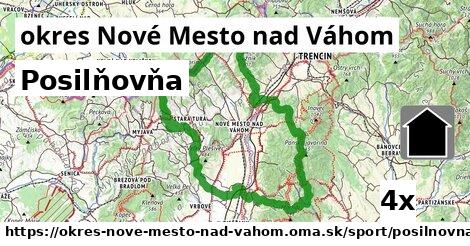 Posilňovňa, okres Nové Mesto nad Váhom