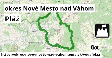 Pláž, okres Nové Mesto nad Váhom