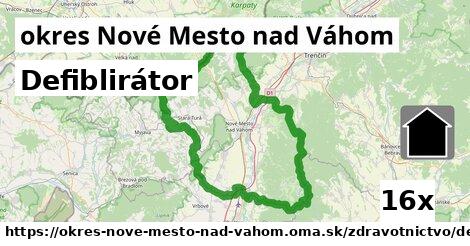 Defiblirátor, okres Nové Mesto nad Váhom