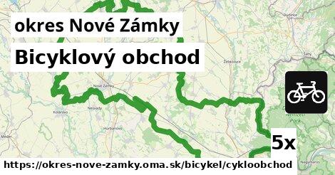 Bicyklový obchod, okres Nové Zámky