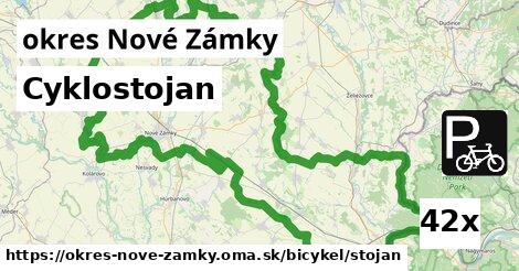 Cyklostojan, okres Nové Zámky