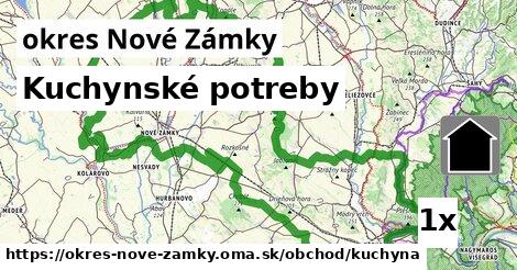 Kuchynské potreby, okres Nové Zámky