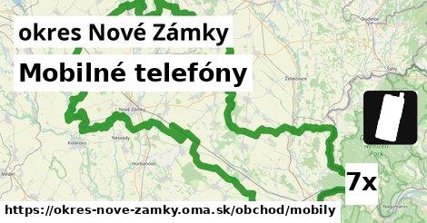 Mobilné telefóny, okres Nové Zámky