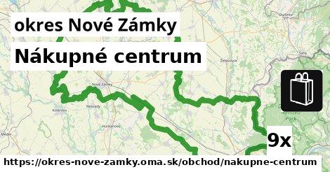 Nákupné centrum, okres Nové Zámky