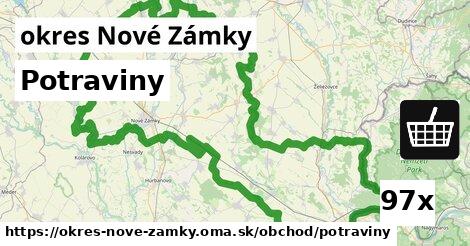 Potraviny, okres Nové Zámky